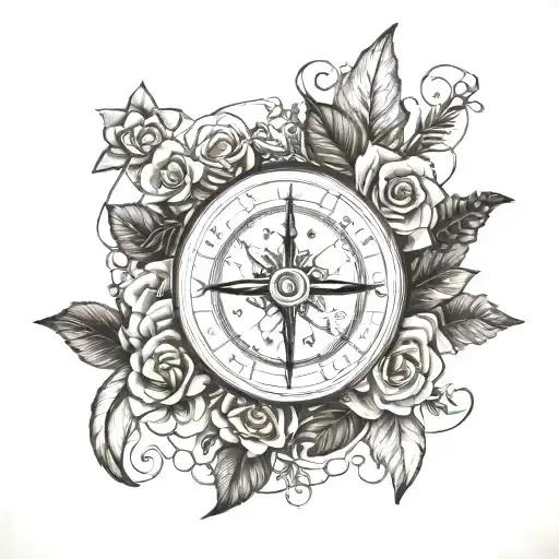 Virtue Et Labore With Line Work