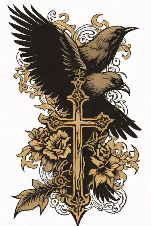 Bird And Cross