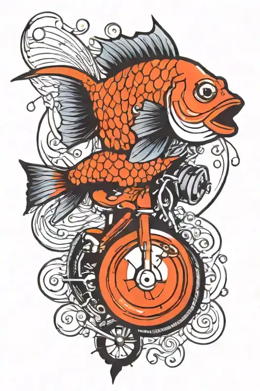 Fish On A Bicycle
