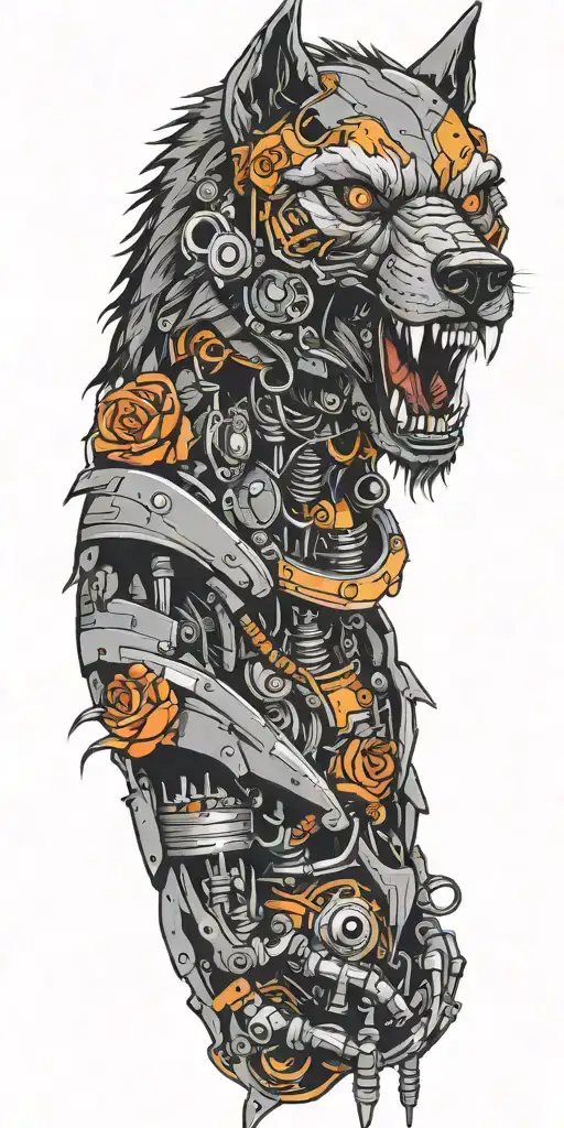 Robotic Werewolf Howling