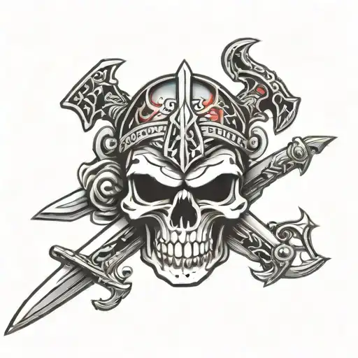 Raiders Skull Sword