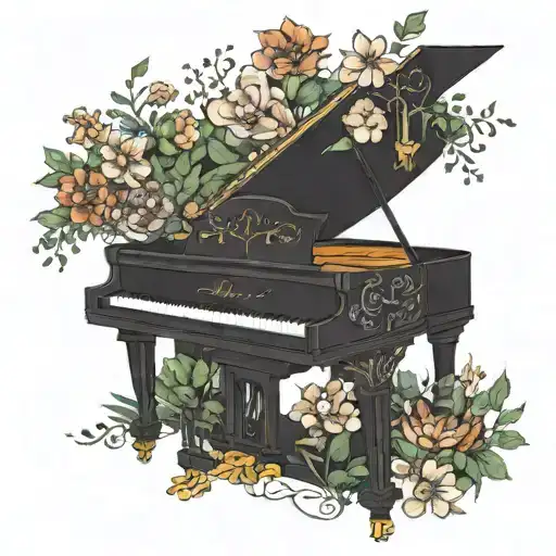 Worship Nature Flowers Piano Fibonacci Spiritual