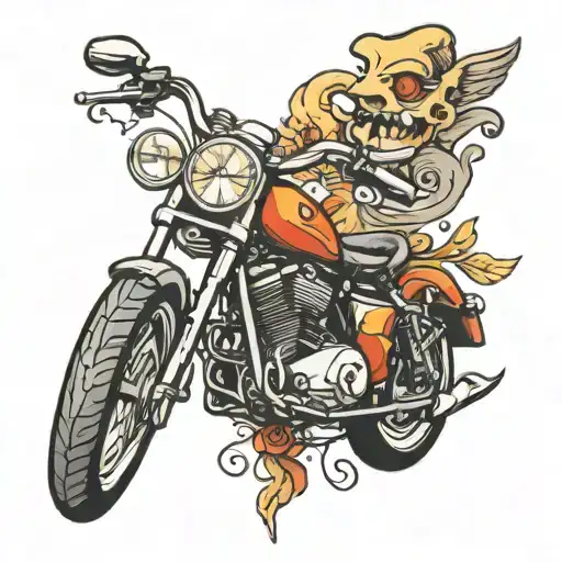 Bike And Car Driving