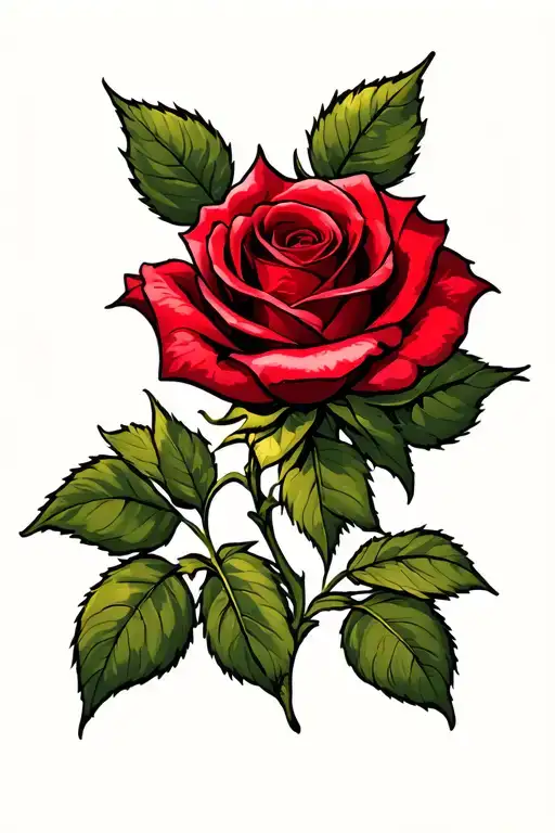 A Red Rose
