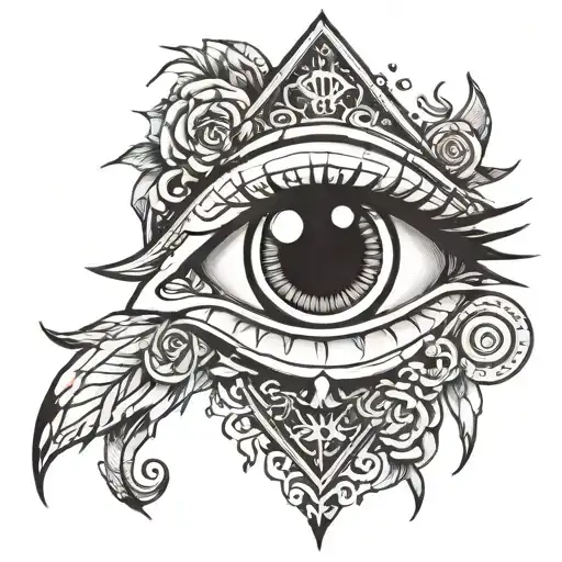 Trust No One Eye Symbol Integrated