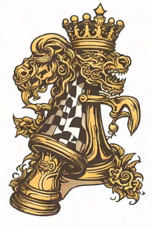 King Chess Piece