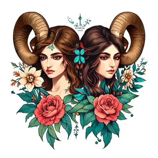 Aries And Virgo Combined Together