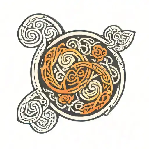 The Celtic Spiral Knot Shaped Like