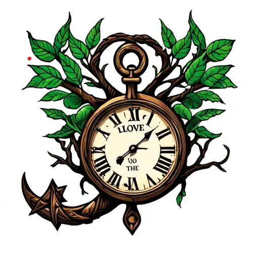 Celtic Time Anchor Tree Love