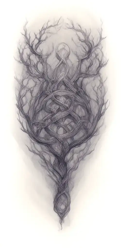 Branches Shaped Like Witches Knot