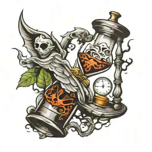 Evil Rotting Hour Glass