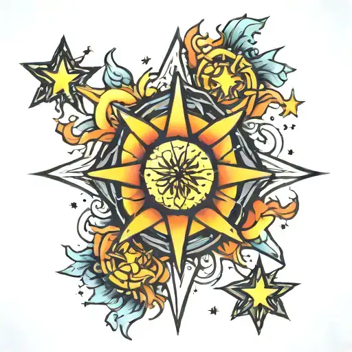 Three Stars And A Sun