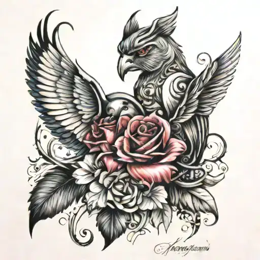 Make A Tattoo Of Couple`s Date Of Birth 21-05-2000 And 10-09-2004