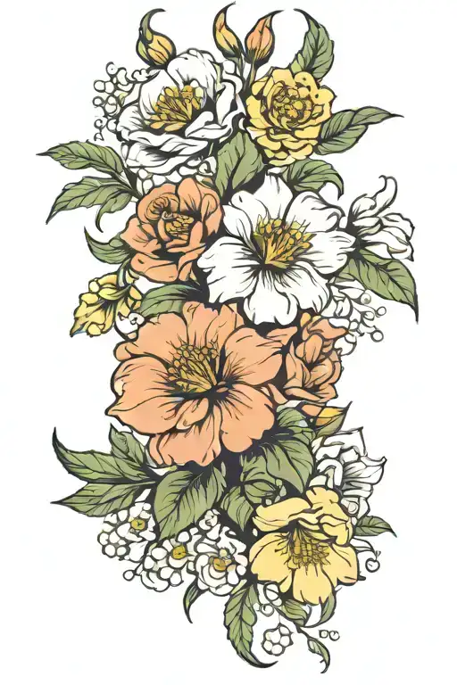 Birth Flowers Symbolizing
