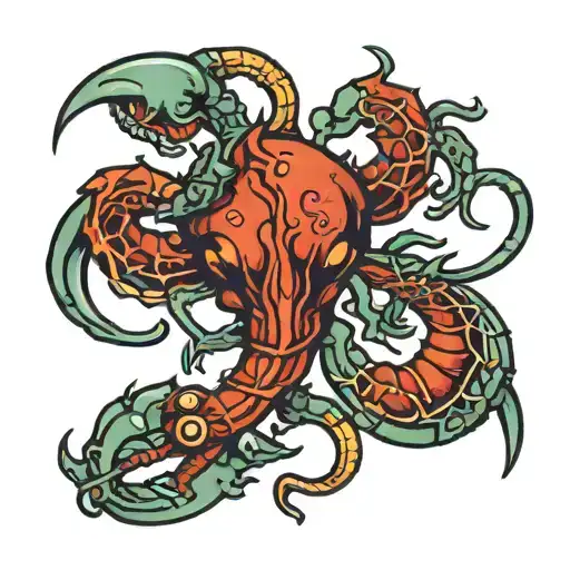 Scorpio Taurus And Scorpio Zodiac Symbol