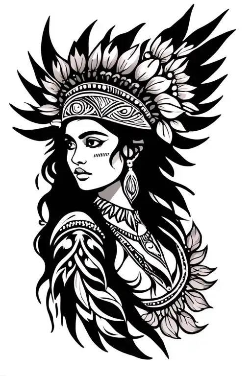 Blackfoot Tribal Princess Meaning