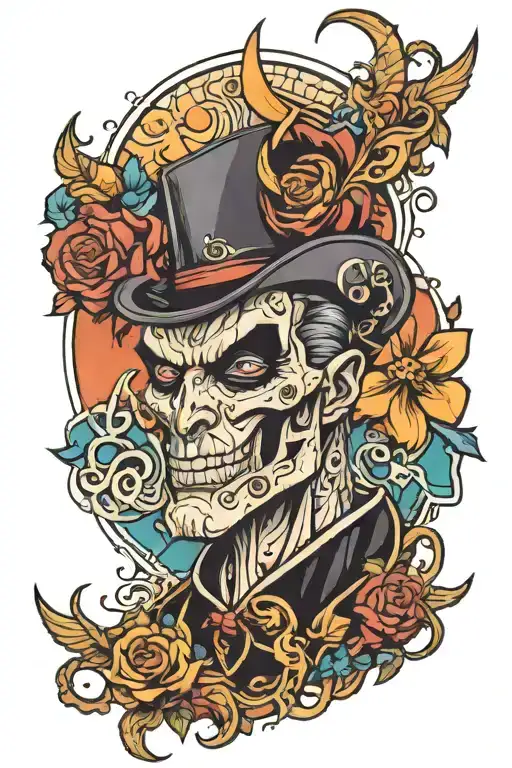 Him Villain Comic Book Style