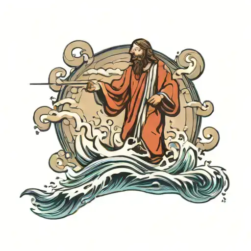 Jesus Walking On Water