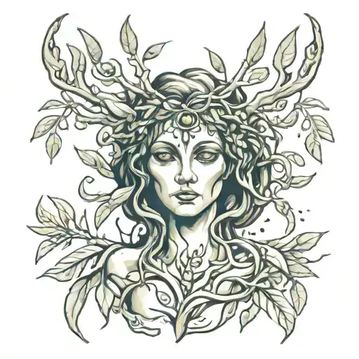 Olive Tree Dryad Tree Spirit