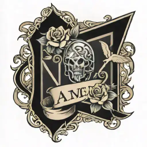 Going Across The T It Says In Jesus Name Amen