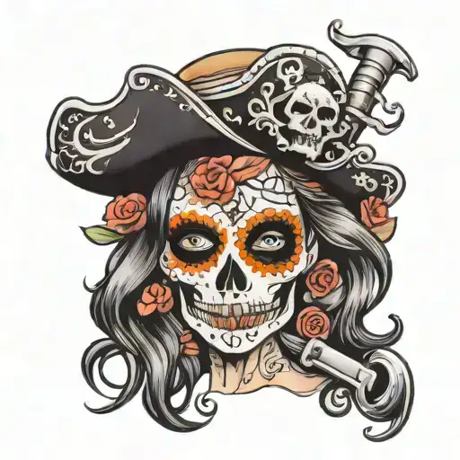 Marauder Pirate Queen Day Of The Dead