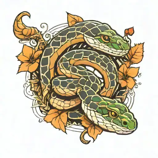 Illustration Snake