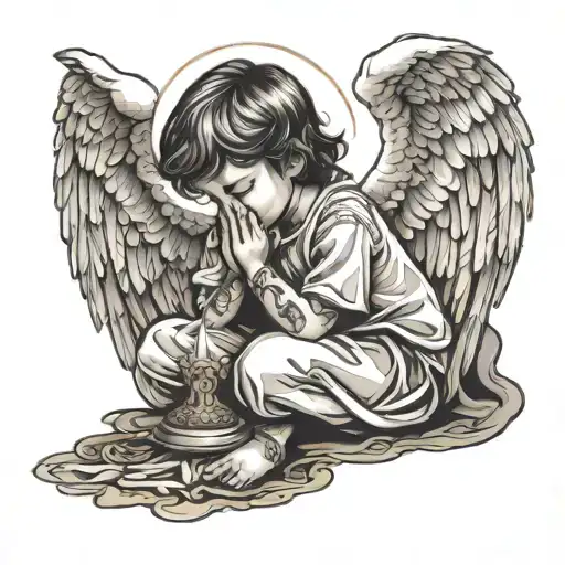 Angel Child Praying