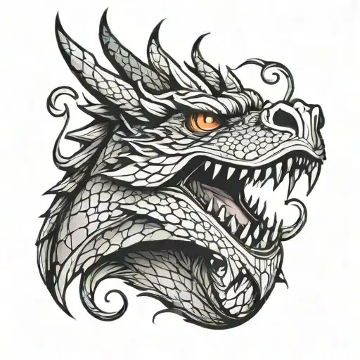 Game Of Thrones Dragon Face