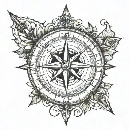 Beat Up Compass