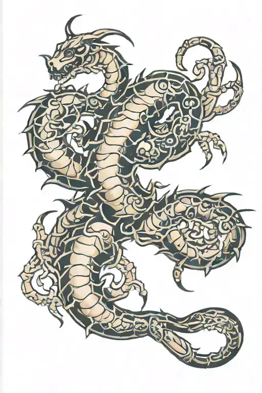 Leo Scorpio Intertwine Along