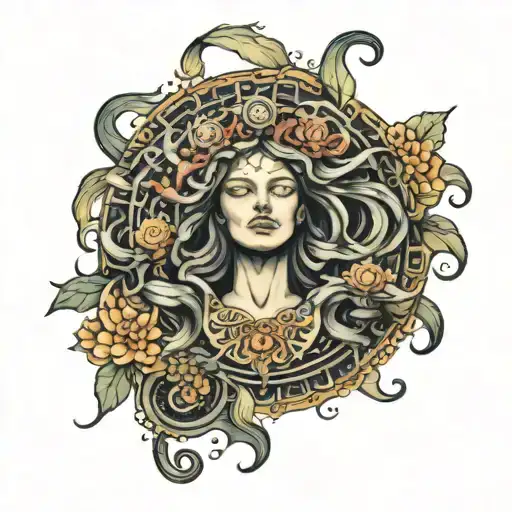 Medusa And Mandala