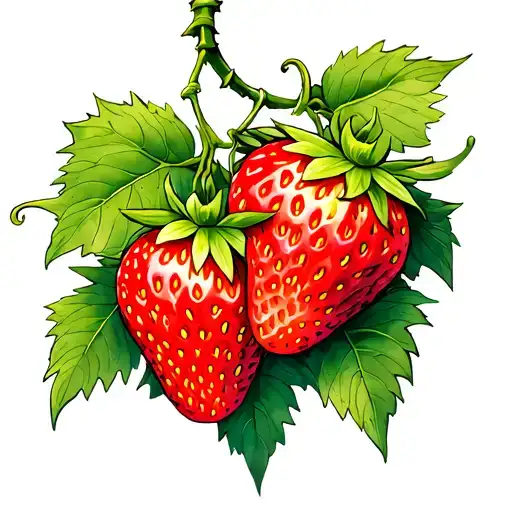 Strawberry Vine Wrapping