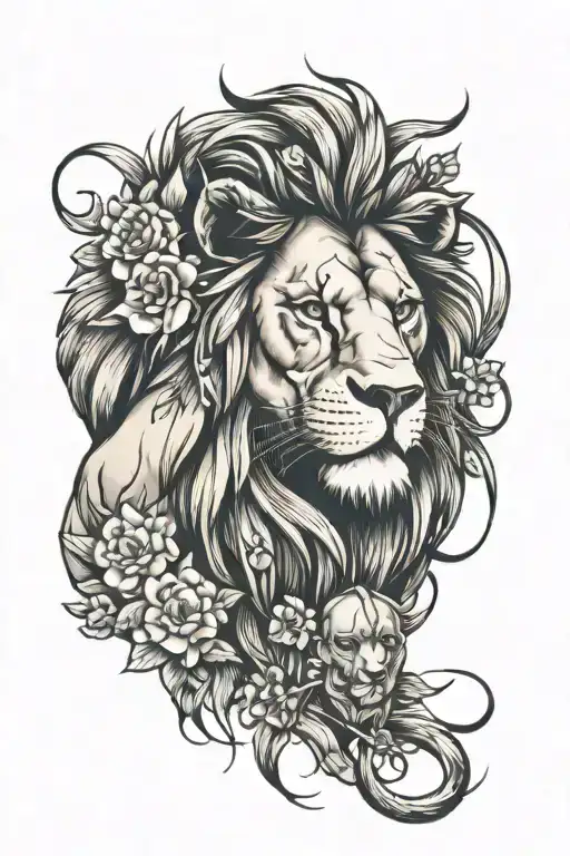 Lion And Medicine