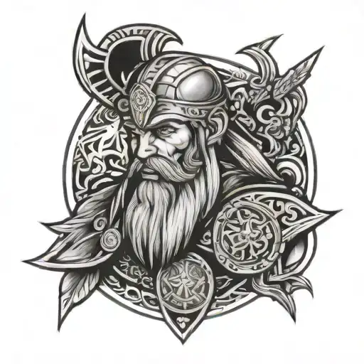 Norse Viking Warrior