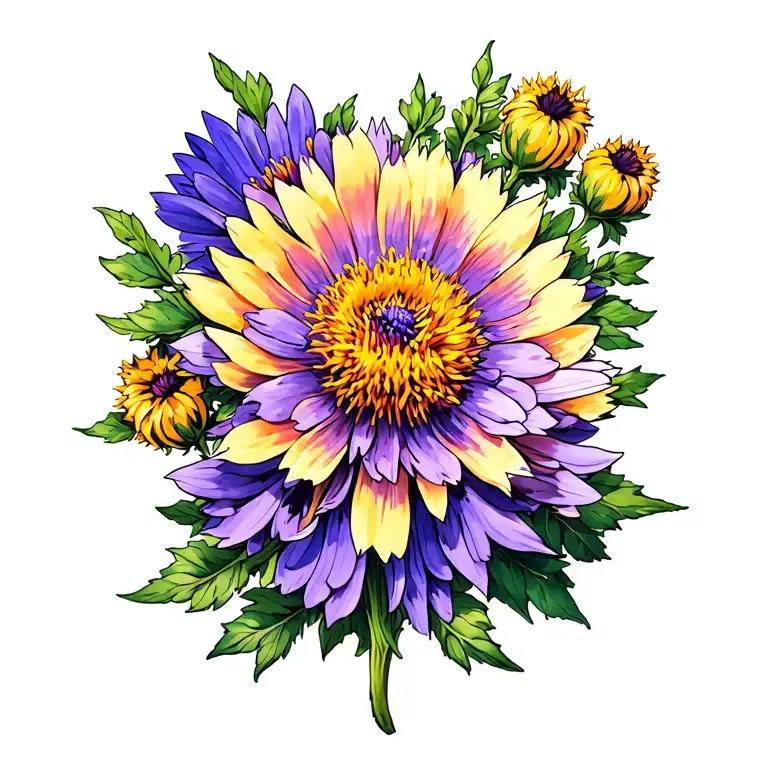 Cornflower With Saxony