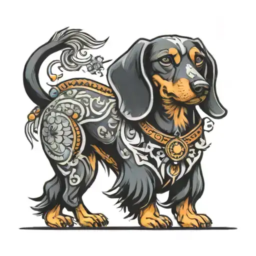 Weiner Dog Oriental