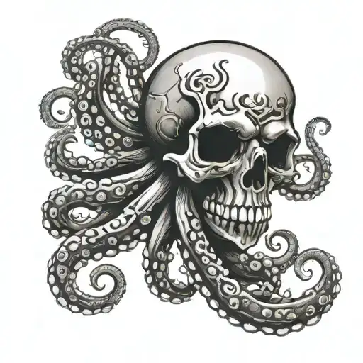 Skull Octopus