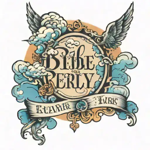 Bible Verse With Clouds