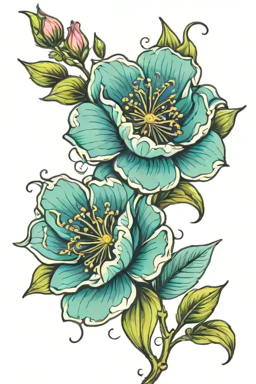 January June October Birth Flower