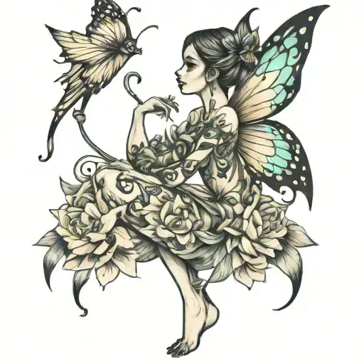 Fairy From The Side View