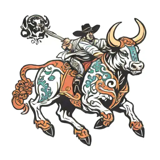 Matador Fighting Bull