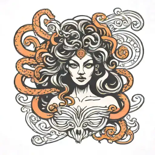 Small Medusa Goddess