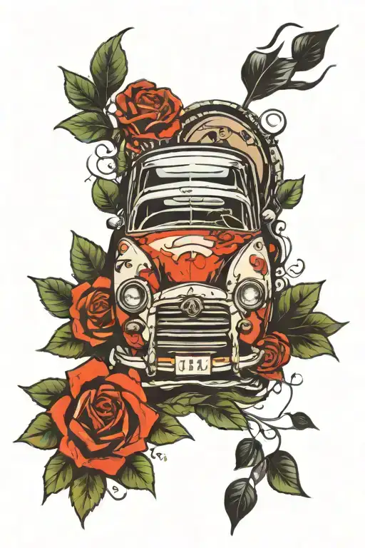 Car Parts And Nature