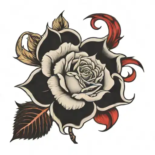 Rose With Xii-xxi-mcmlxxxiii