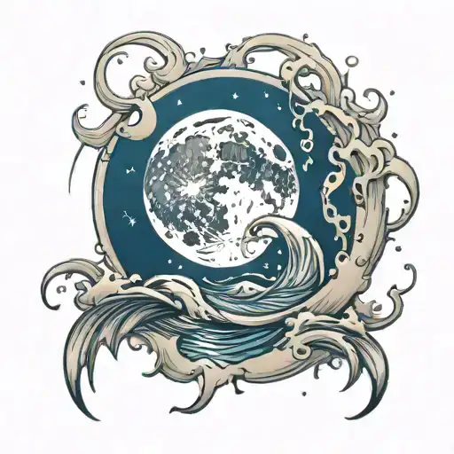 Moon And Water