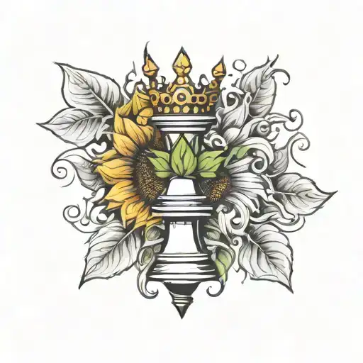 Chess King Sunflower