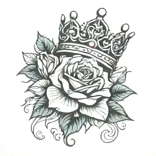Crown And Rose