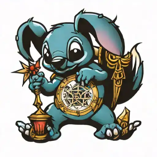 Stitch In Tarot Card