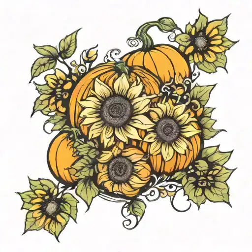 Sunflower Pumpkin Patch