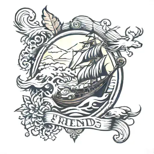 Friends Tattoo Travel Canda